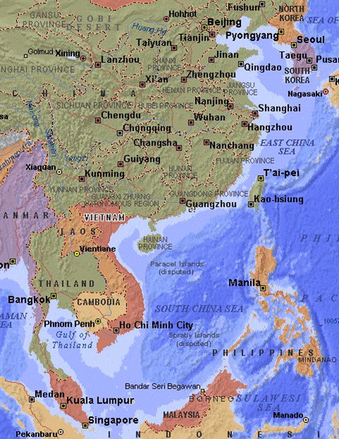 Map of Region